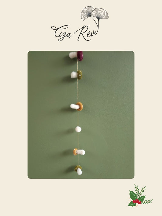 "Guirlande de petits champignons"